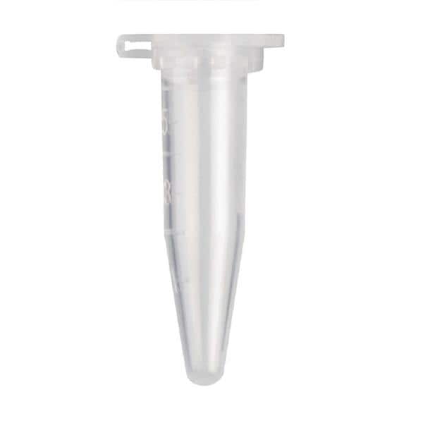 Microfuge Tubes Natural 0.5mL 1000/Pk