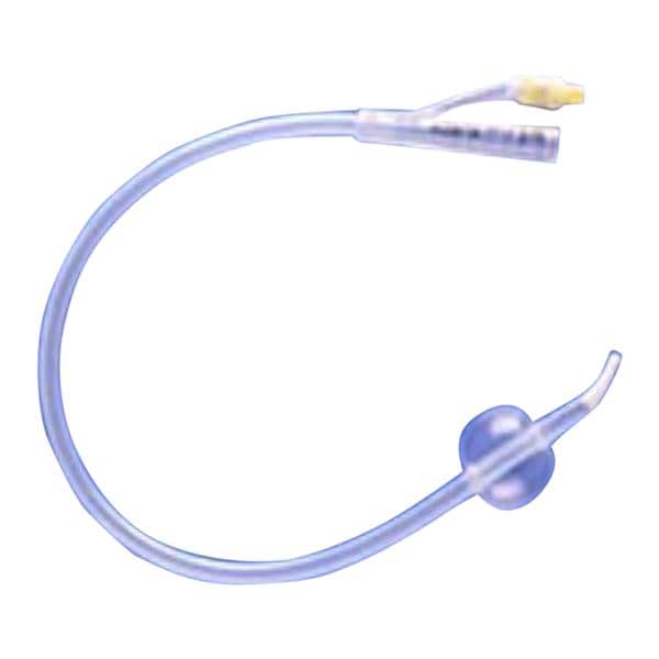 Tiemann 2-Way Foley Catheter Coude Tip Silicone 22Fr 5cc