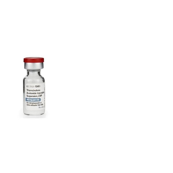 Triamcinolone Acetonide Injection 40mg/mL SDV 1mL 25/Package