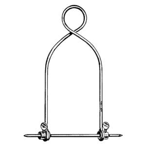 Bohler Traction Bow 3x5" Stainless Steel Non-Sterile Reusable Ea