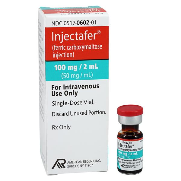 Injectafer Injection 50mg/mL SDV 2mL Each