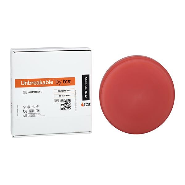 Unbreakable Millable Disc Standard Pink 98x25mm Ea