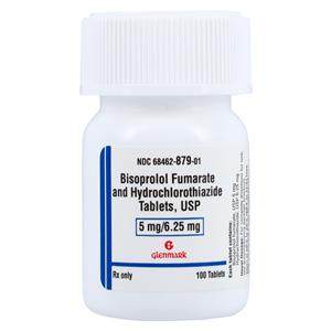 Bisoprolol Fumarate/HCTZ 5mg/6.25mg Each