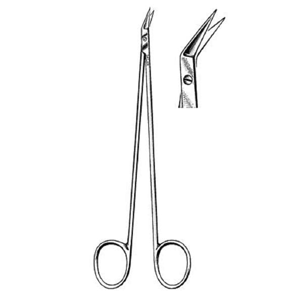 Diethrich Cardio Scissor 45 Degree Angle Non-Sterile Reusable Ea
