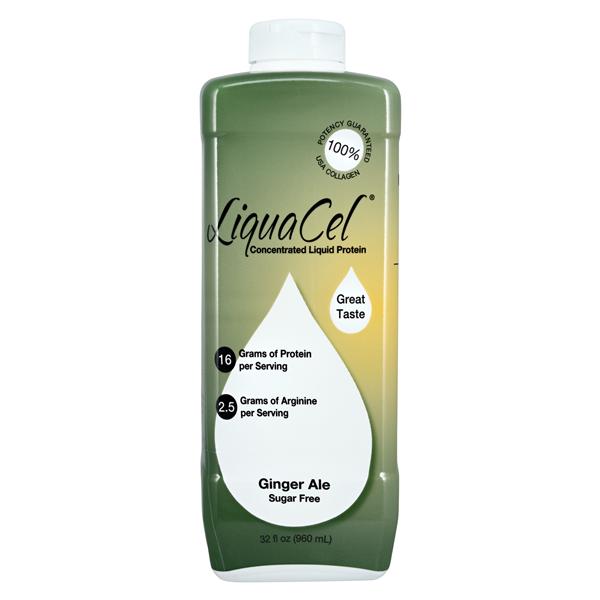 LiquaCel Bottle Beverage Ginger Ale 32oz Bottle 6/Ca