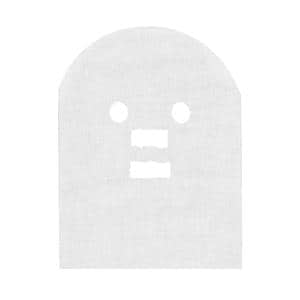 Spa Reflections Face Mask 100% Cotton Gauze Pre-cut Disposable 500/Ca