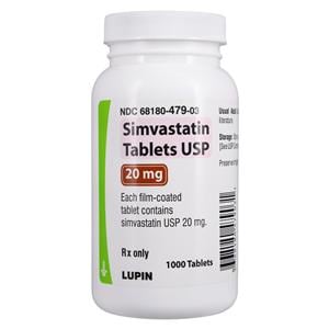 Simvastatin 20mg Each