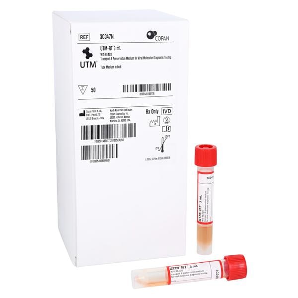 Copan Universal Transport System 3mL 50/Bx