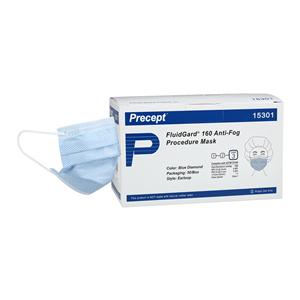 FluidGard Procedure Mask ASTM Level 3 Anti-Fog Blue Diamond 500/Ca