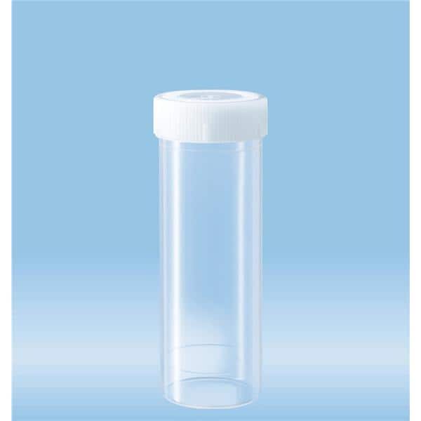 Screwcap Tube Polypropylene 120mL 114mm Sterile 100/Ca