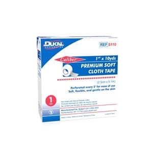 Caliber Surgical Tape Cloth 1"x10yd White Non-Sterile 1Rl/Bx