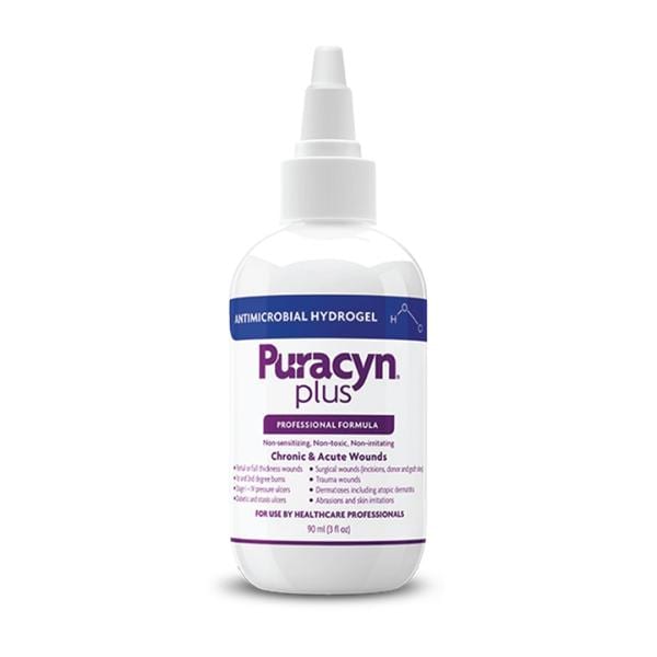 Puracyn Plus Antimicrobial Wound Cleanser 3oz Hydrogel Btl Disposable 6/Ca