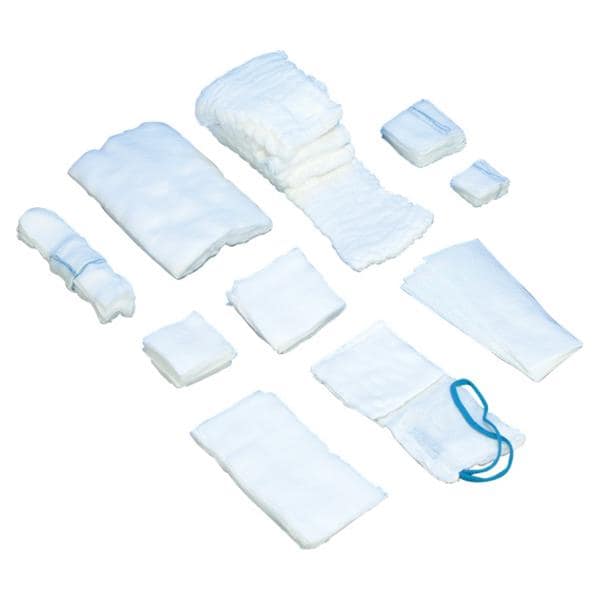 Gauze X-Ray Detectable Gauze 3x3" 12 Ply Sterile