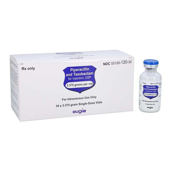 Piperacillin/Tazobactam Injection 3.375gm/vl Box 10/Package