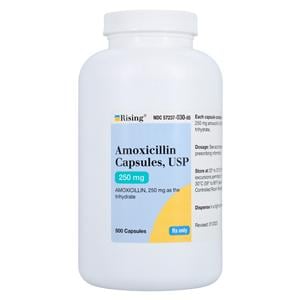 Amoxicillin Capsules 250mg Bottle 500/Bottle