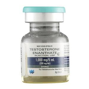 Testosterone Enanthate Injection 200mg/mL MDV 5mL Each