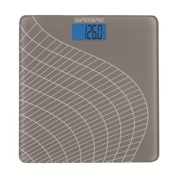 SmartHeart Weight Scale 438lbs Digital LCD 4/Ca