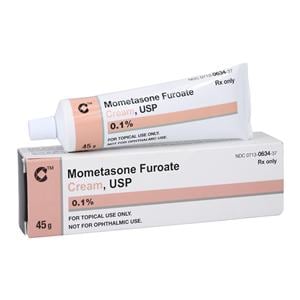 Mometasone Furoate Topical Cream 0.1% Tube 45gm Each