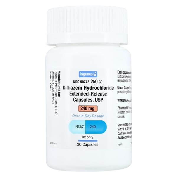 Diltiazem (CCD) HCL ER 240mg Each