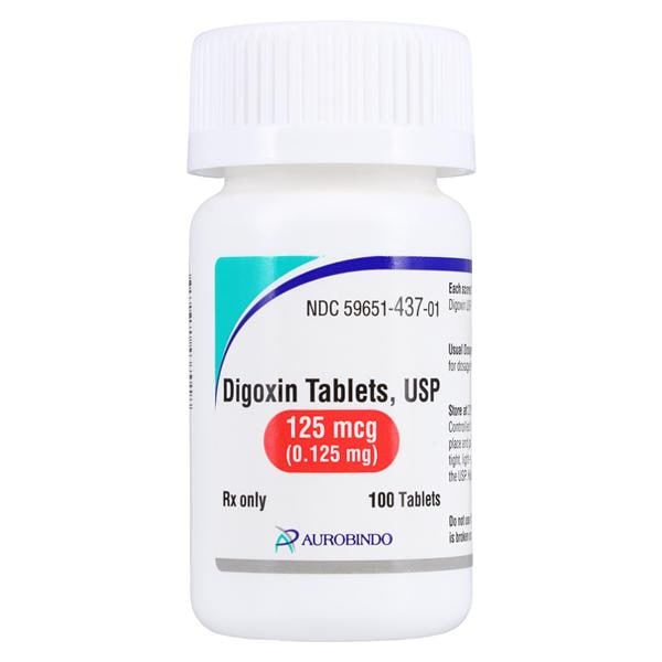 Digoxin 0.125mg Each