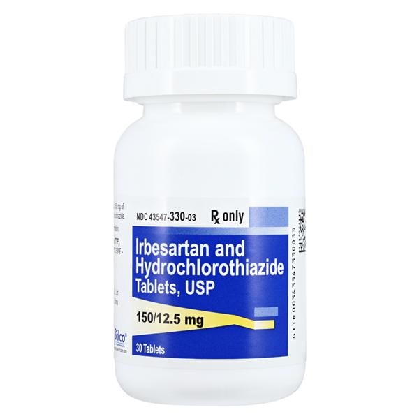 Irbesartan/HCTZ 150/12.5mg Each