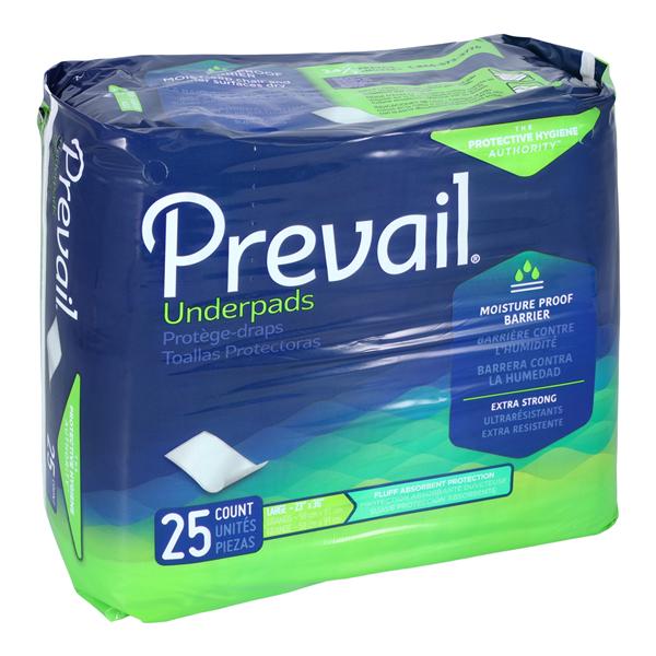 Prevail Total Care Underpad 23x36" Light 150/Ca