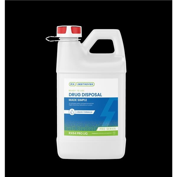 Rx Destroyer Pro Liquid Disposal 64oz 4/Ca