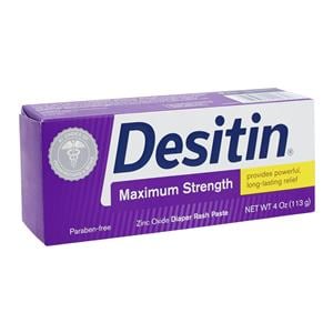 Desitin Diaper Rash Paste Zinc Oxide 4oz 6/Pk