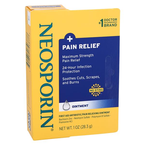Neosporin Plus Topical Ointment 6/Pk, 4Pk/Ca 1oz Tube 6/Pk, 4 IP/CA