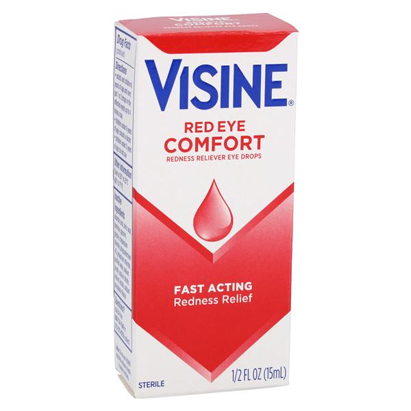 Visine Adult/Children 6+ Redness Relief Drops Original 0.5oz Squeeze Bottle 3/Pk, 12 IP/CA