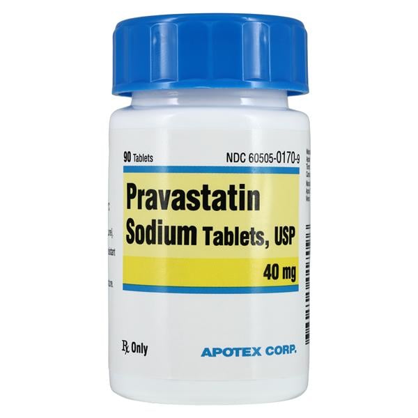 Pravastatin Sodium 40mg Each