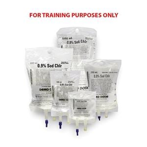 Sim IV Fluid .9% NaCl IV Bag Simulate Ea