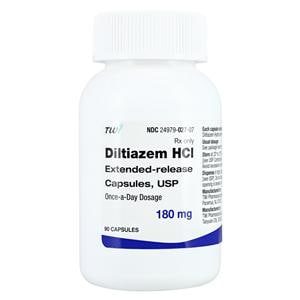 Diltiazem (CCD) HCL ER 180mg Each