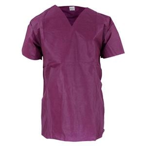 Scrub Shirt Medium Maroon 50/Ca