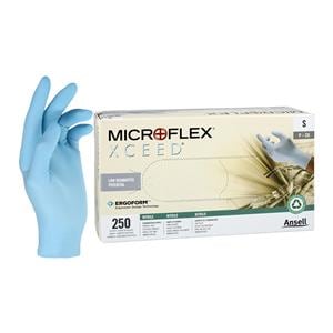 XCEED Nitrile Exam Gloves Small Blue Non-Sterile 250/Bx