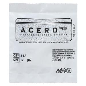 ACERO Crowns 7 1st Primary Upper Left Molar 5/Pk 5/Pk