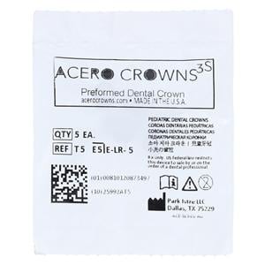 ACERO Crowns Size 5 2nd Primary Lower Right Molar 5/Pk 5/Pk