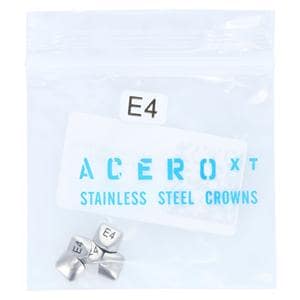 ACERO Crowns 4 Primary Upper Right Central 5/Pk 5/Pk