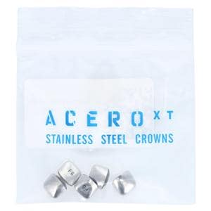 ACERO Crowns Size 6 Primary Upper Left Central 5/Pk 5/Pk