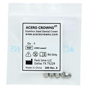 ACERO Crowns 2 Lower Canines 5/Pk 5/Pk