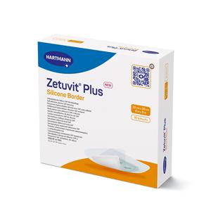 Zetuvit Plus Clls/ Plmr Border Dressing 6x10 Strl Rctngl Slcn Adh Spr Abs LF