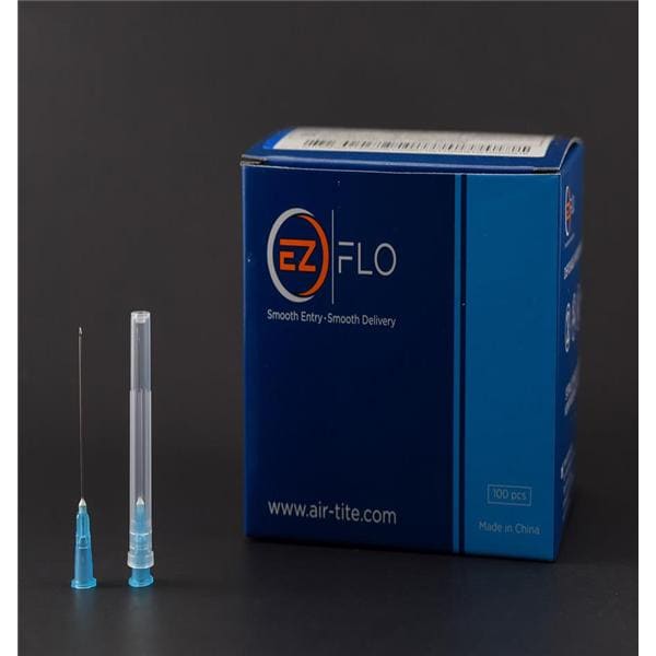 EZ FLO Hypodermic Needle 23gx1-1/2" Standard 100/Bx