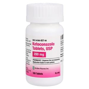 Ketoconazole Tablets 200mg Bottle 100/Bottle Each