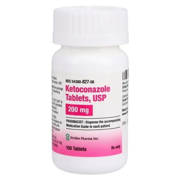 Ketoconazole Tablets 200mg Bottle 100/Bottle Each