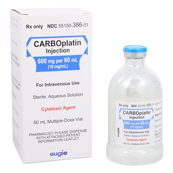 Carboplatin Injection 10mg/mL MDV 60mL Each