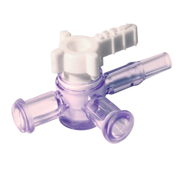 3-Way Stopcock Plastic 50/Bx