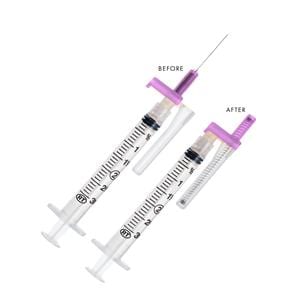 EasyPoint Retractable Needle/Syringe 18gx1" 3mL Safety Low Dead Space 400/Ca