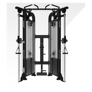 Axiom Series Adjustable Pulley Black/Silver With Pr of Hndls/Ank Strp/Trcp Rp