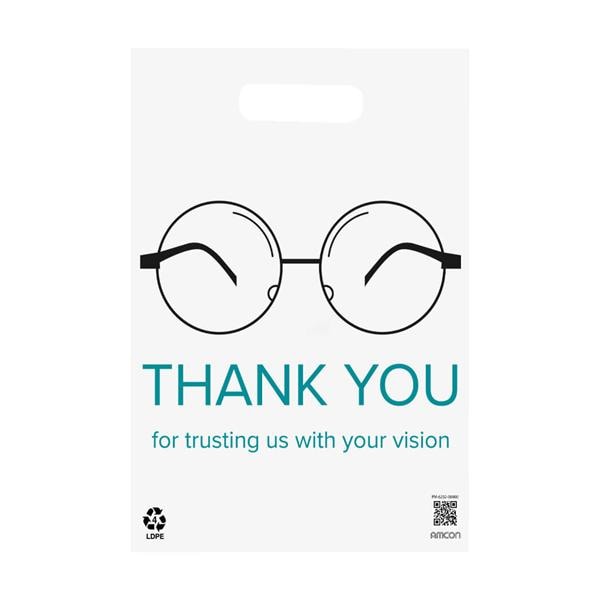 Eye Care Supply Bag Clear Plastic 8x12" 100/Pk