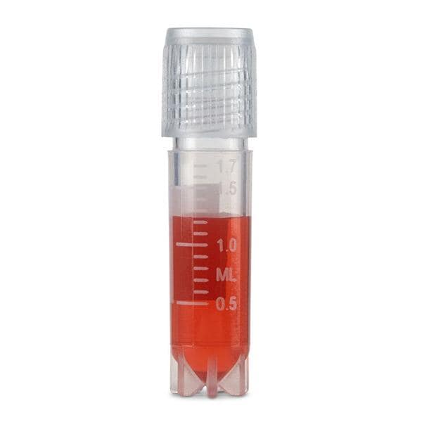 Diamond Essentials Cryogenic Vial Virgin Polypropylene 2mL Ext Thrd 500/Ca